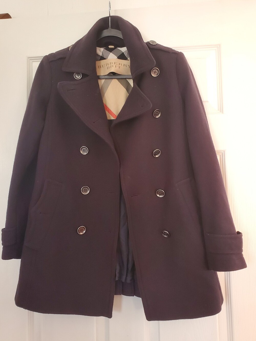 Burberry Brit Blue Jacket 4